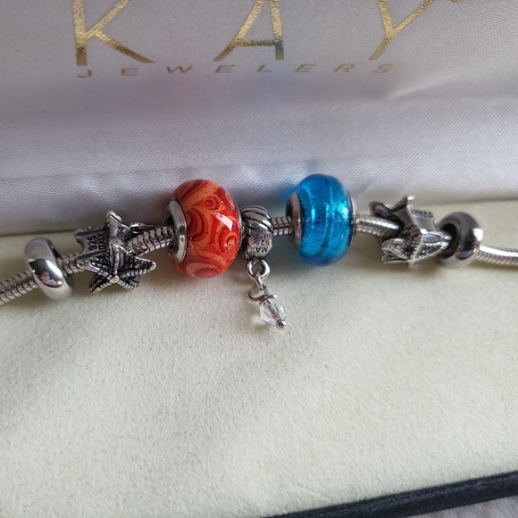 Kay Jewelers Michael Anthony Charmed Memories Bracelet with charms ✨️ #1 - Picture 3 of 9